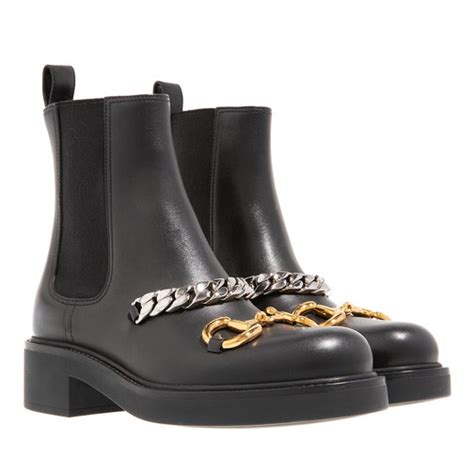 gucci boots with chain